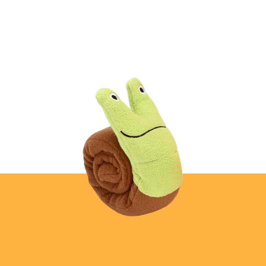 Gousy Dog Snail Snuffle Puzzle Plush Toys Gousy