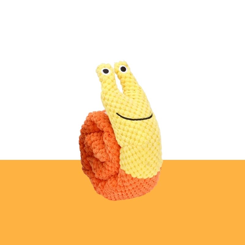 Gousy Dog Snail Snuffle Puzzle Plush Toys Gousy