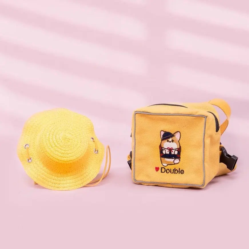 Gousy Customized Pet Embroidery Backpack & Chest Collar Gousy
