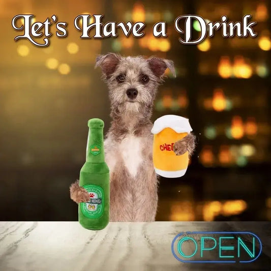 Gousy Liquid Series Champagne Bottle Plush Toy Gousy