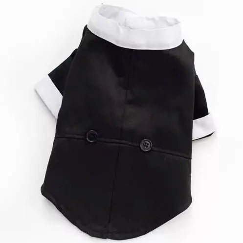 Gousy Pet Shirt Wedding Bow Tie Suit Gousy