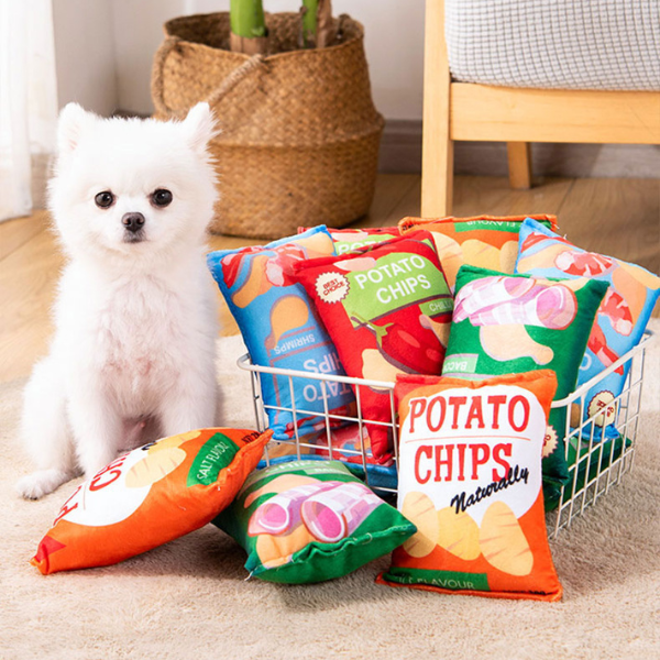 Gousy Snacks Series Potato Chips Plush Toy Gousy