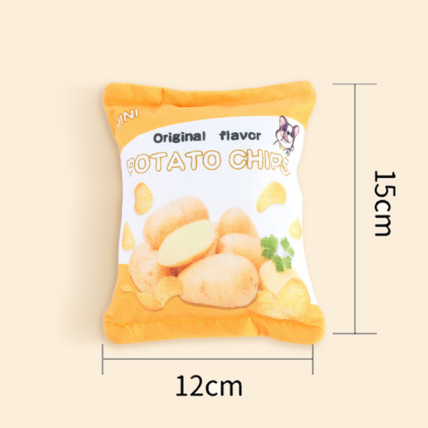 Gousy Snacks Series Potato Chips Plush Toy Gousy