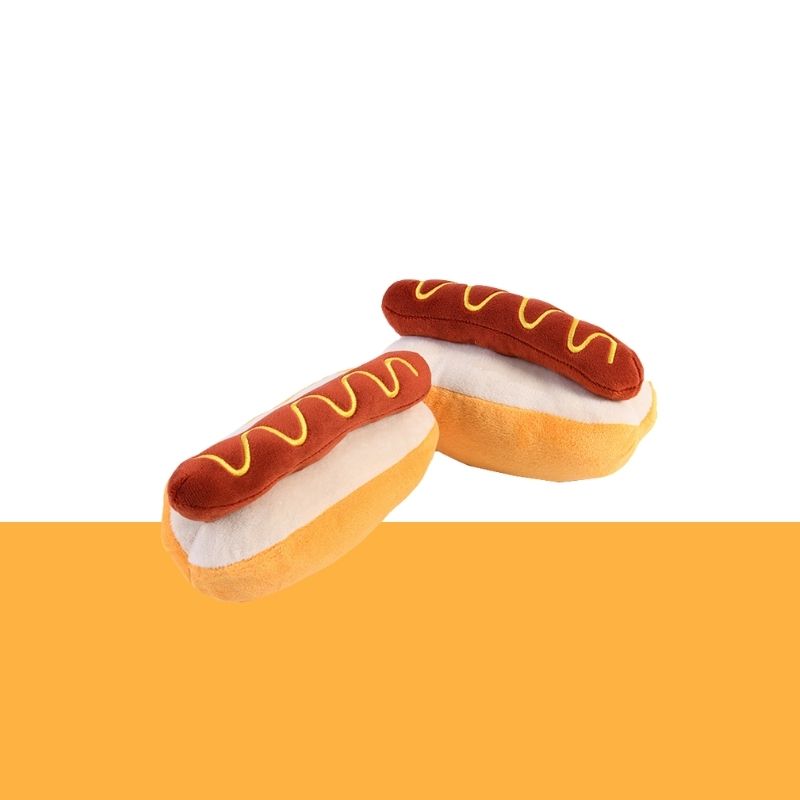 Gousy pet Jumbo Hotdog Plush Toy Gousy