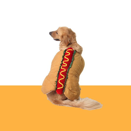 Gousy All Size Pet Cosplay Hotdog Costume Gousy