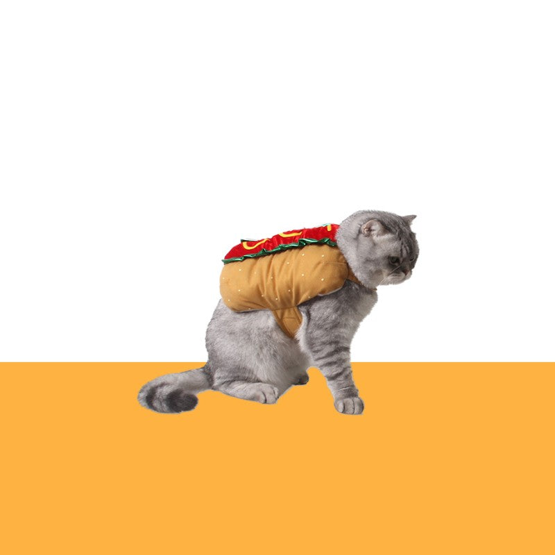 Gousy All Size Pet Cosplay Hotdog Costume Gousy