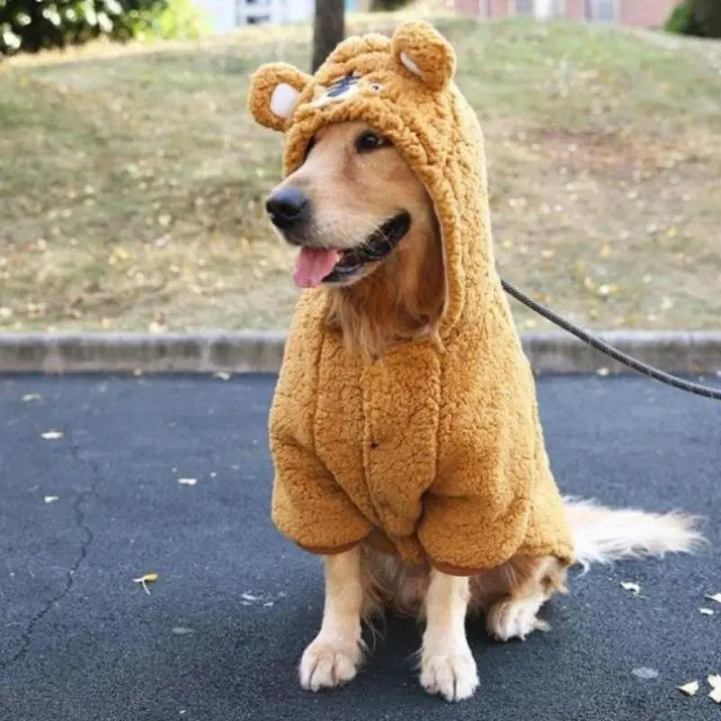 Gousy Animal Outfit Large Pet Tiger Hoodie Sweater Gousy