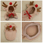 Gousy Animal Outfit Small Pet Elk Hoodie Sweater Gousy