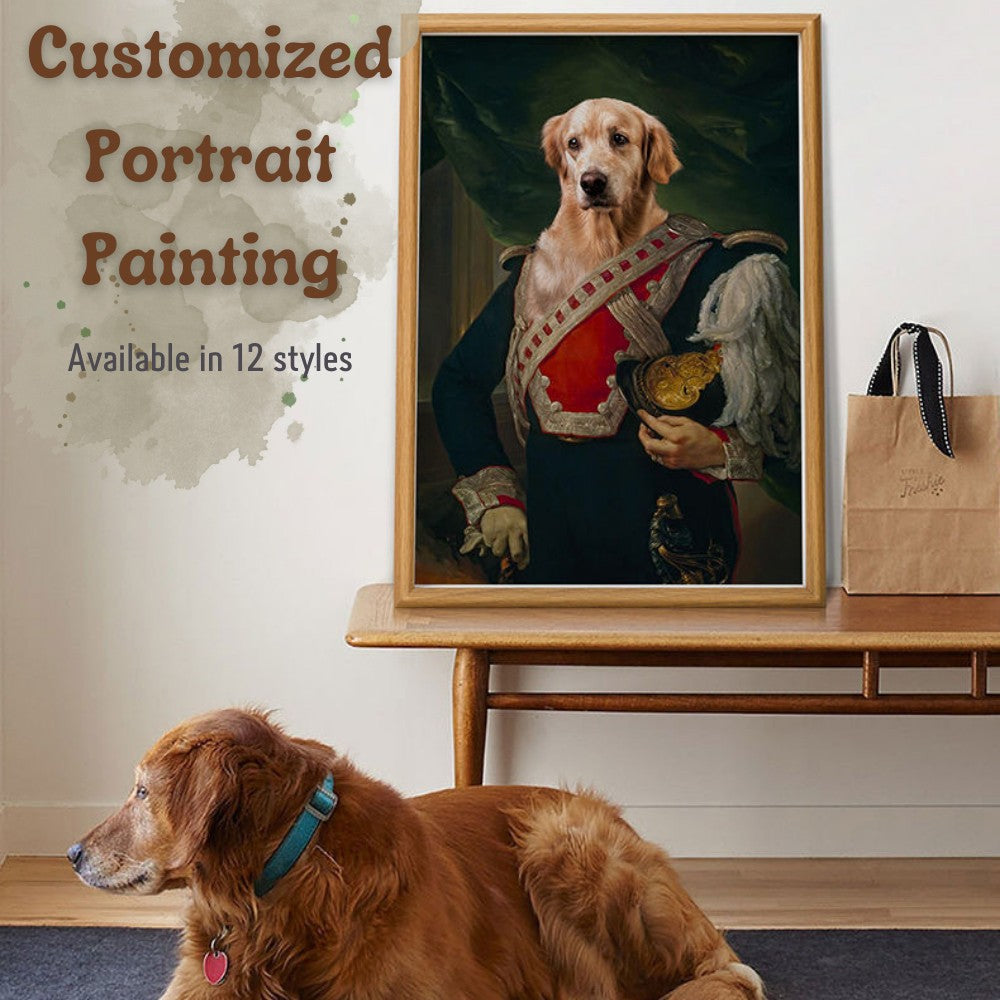 Gousy Customized Products Pet Portrait Painting Gousy