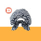 Gousy Japanese Karakusa pattern Scarf Gousy