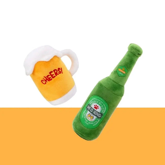 Gousy Liquid Series Champagne Bottle Plush Toy Gousy