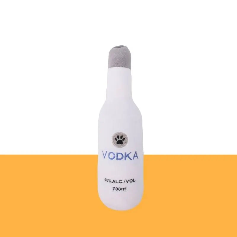 Gousy Liquid Series Sparkling rose Bottle Plush To Gousy