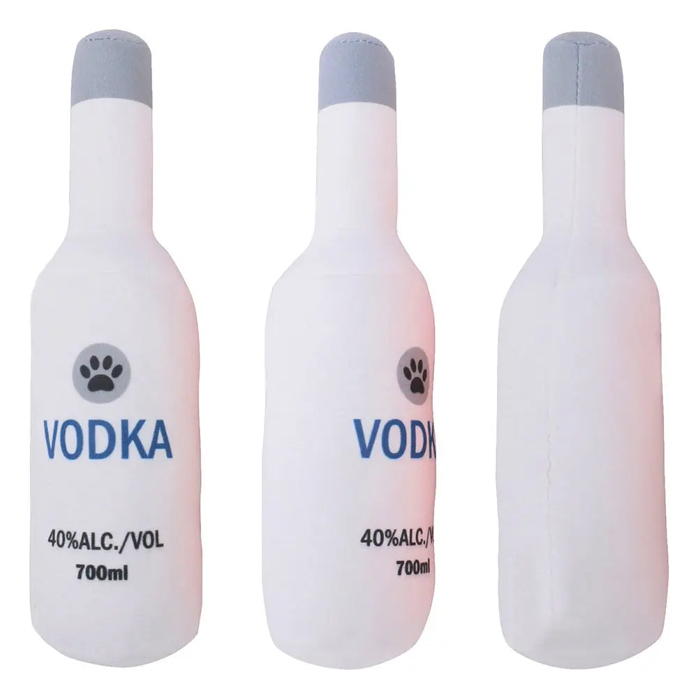 Gousy Liquid Series Sparkling rose Bottle Plush To Gousy