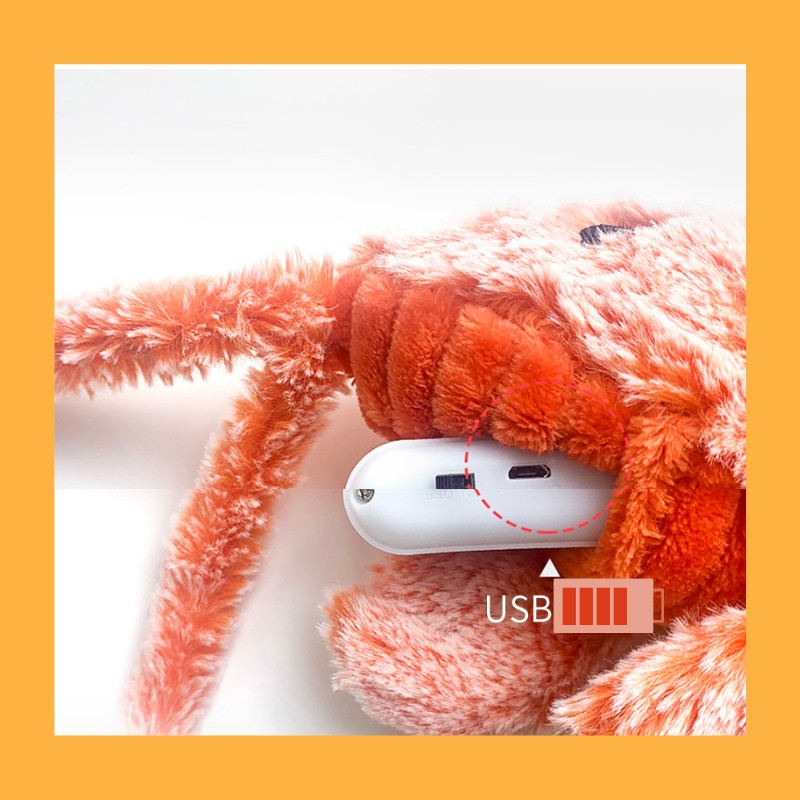 Gousy Rockin Family Jump Lobster Plush Toy Gousy