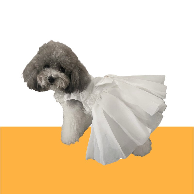 Gousy Small Pet Princess Wedding Dress Gousy