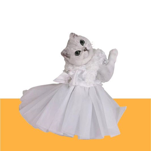 Gousy Small Pet Princess Wedding Dress Gousy